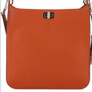 Michael Kors Sullivan Large Orange Crossbody